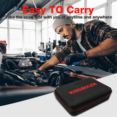 KINGBOLEN waterproof coating shields contents from spills while you work.