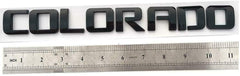 KINGBOO 03-18 Colorado badge delivers clean gloss accents and durable adhesion.