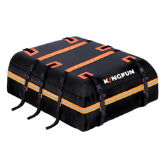 Kingfun rooftop cargo bag waterproof material protects belongings on the road