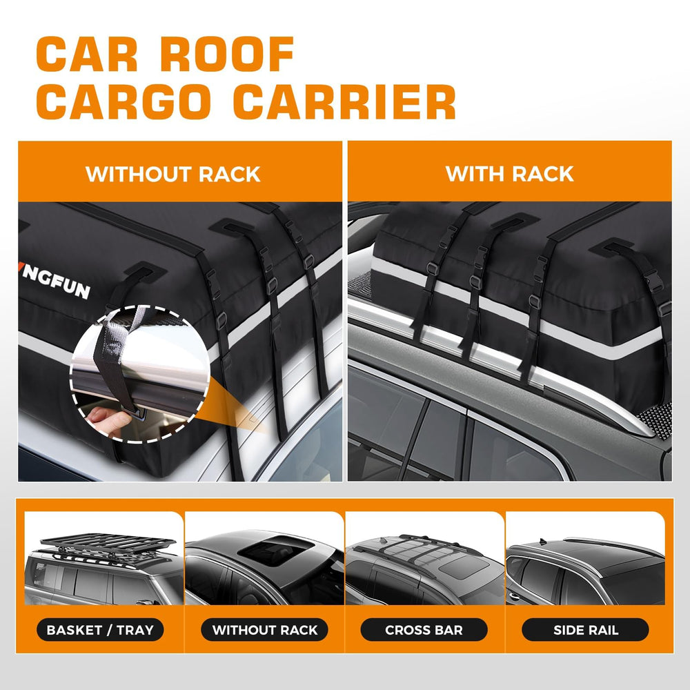 Kingfun luggage lock adds security for roof cargo