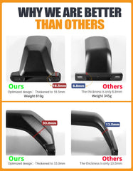 KINGGERI adjustable-width crossbars fit varying roof spans securely.