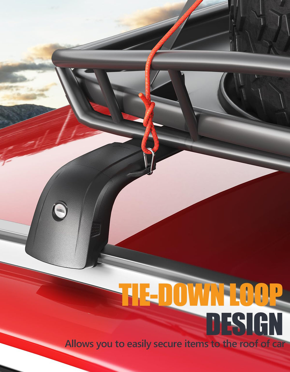 KINGGERI cross bars with installation tools, easy setup in minutes.