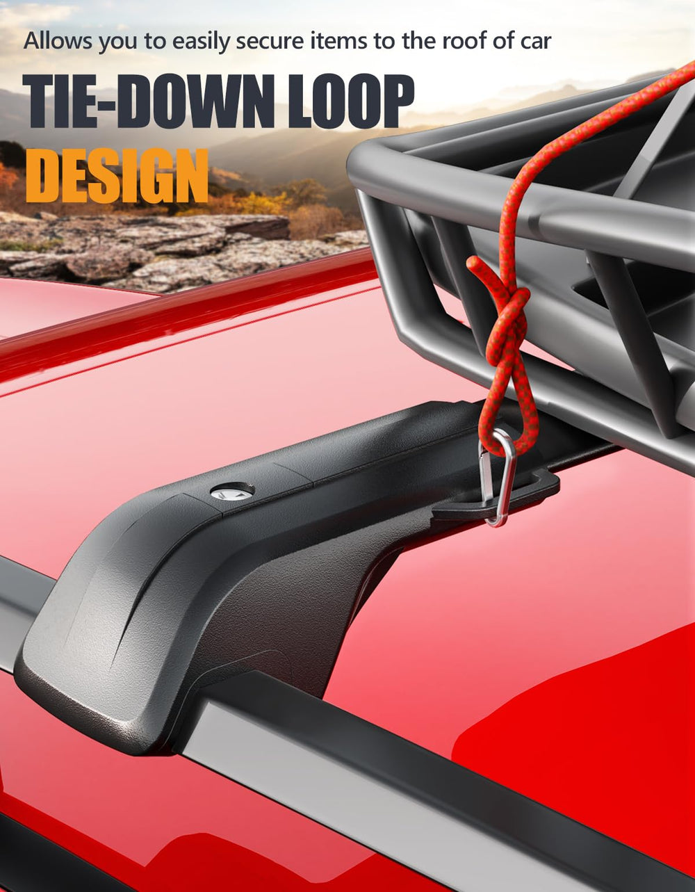 KINGGERI locking mechanism crossbar enhances anti-theft security on top