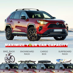 Replacement screws and washers included with Kinggeri roof rack kit.