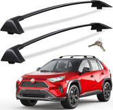 Kinggeri roof rack crossbars, heavy-duty aluminum construction for secure cargo.