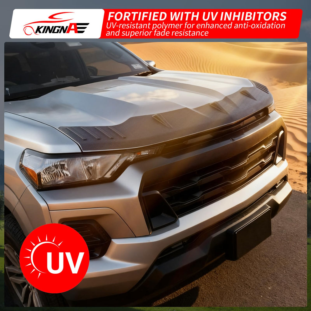 Kingna hood protector with adhesion promoter and tape, installation-ready.