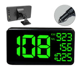 Kingneed truck GPS speedometer on dashboard with clear speed readouts