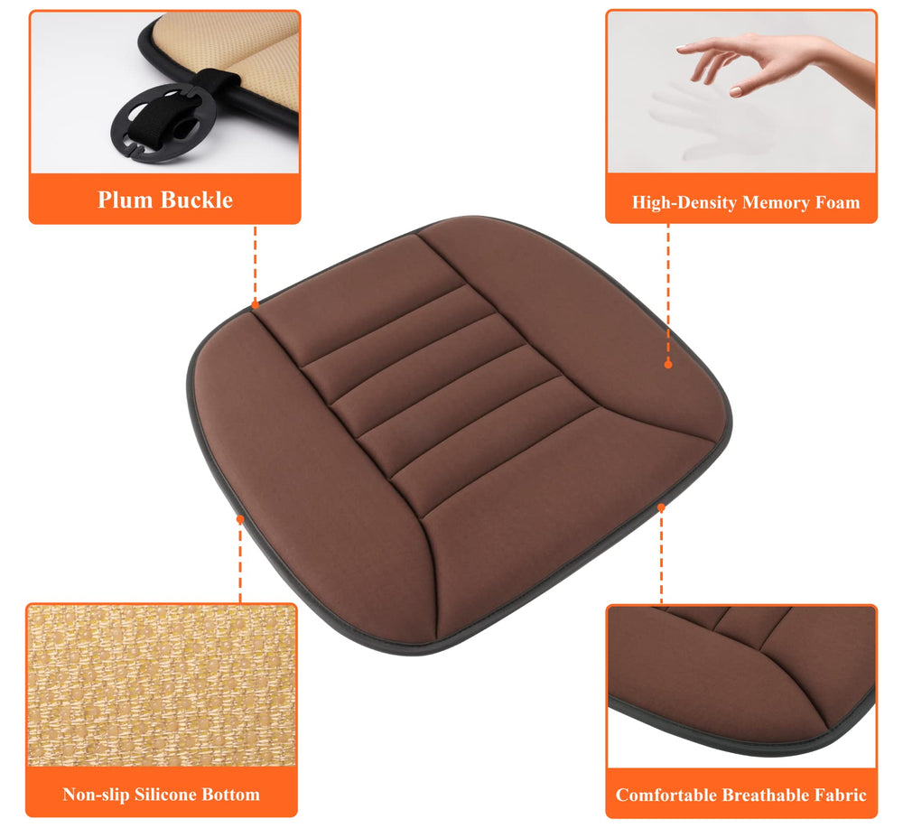 Kingphenix breathable-fabric-seat-cushion stays cool and comfortable in warm weather.