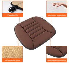 Kingphenix breathable-fabric-seat-cushion stays cool and comfortable in warm weather.