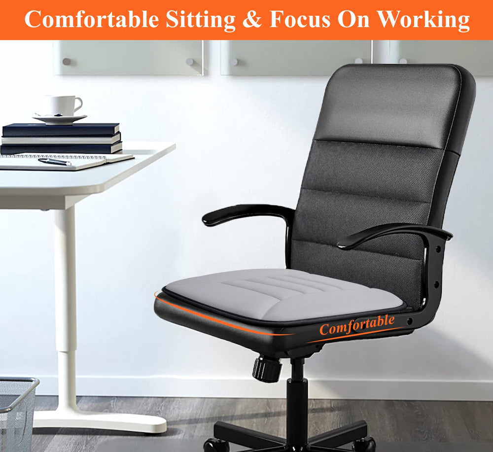 Kingphenix cushion featuring non-slip silicone gel grip to prevent movement