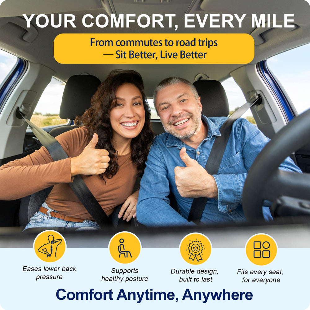 Kingphenix compatible with car, truck, and office chairs.