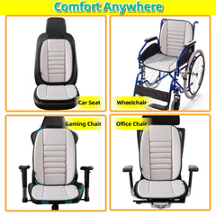 Kingphenix seat cushion compatible with office chairs for better posture support.