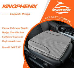 Kingphenix cushion offers lightweight comfort for daily commutes and longer trips.