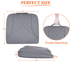 Kingphenix premium PU leather resists wear and cleans easily.