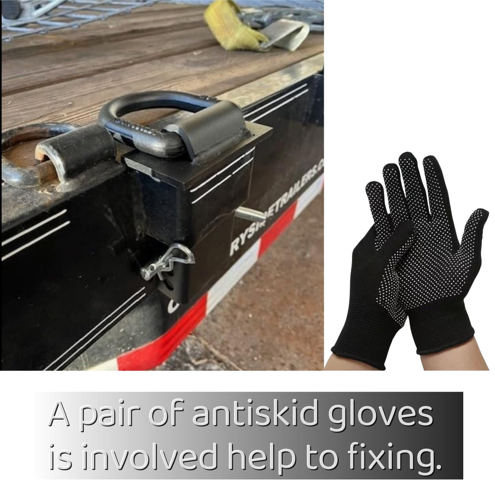 KINSANINC multi-functional D-ring anchors for hooks and straps.