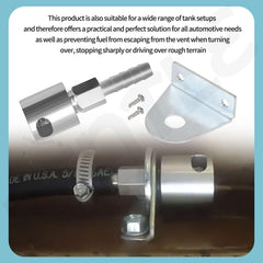 KINTLE tank vent line installation supports versatile setups
