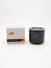 Kioti E6201-32443 oil filter two-pack, front view, ready for maintenance.