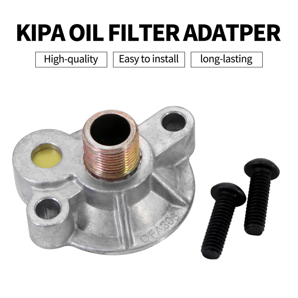 KIPA adapter paired with Wix 51069 demonstrates standard spin-on compatibility.