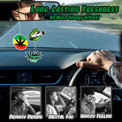 Kirako car air freshener hanging pendant for easy, mess-free aroma upgrade.