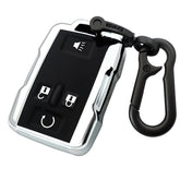 Kirsnda Chevrolet keyfob with silver buckle protects your fob from scratches.