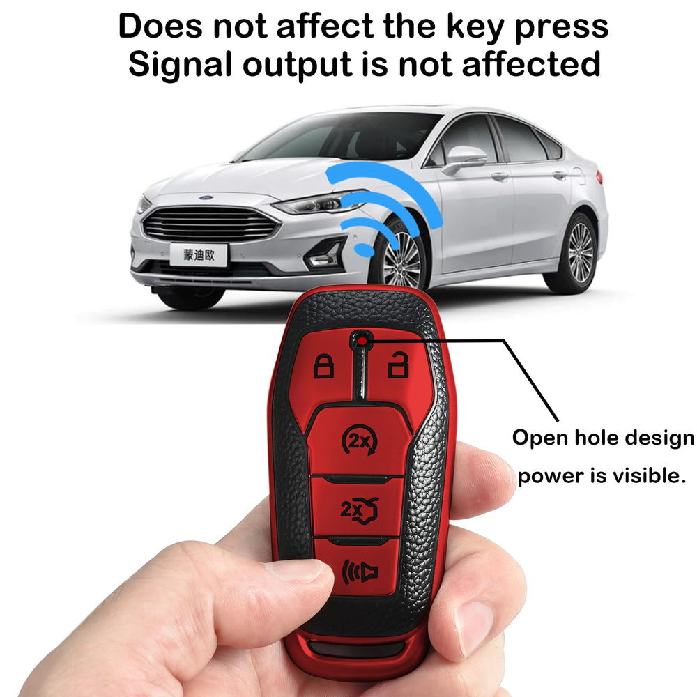 Kirsnda compatible with Mustang MKZ MKC Fusion fobs