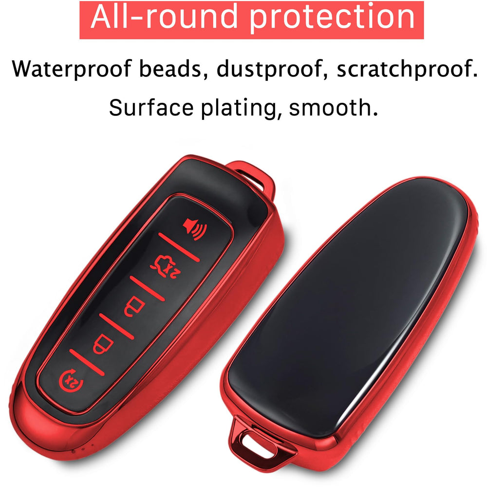 Kirsnda soft TPU protection view shows flexible, shock-absorbing material.