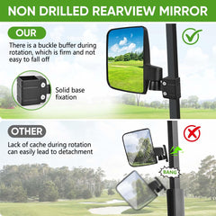 KISEER durable plastic and corrosion-resistant glass for outdoor use.