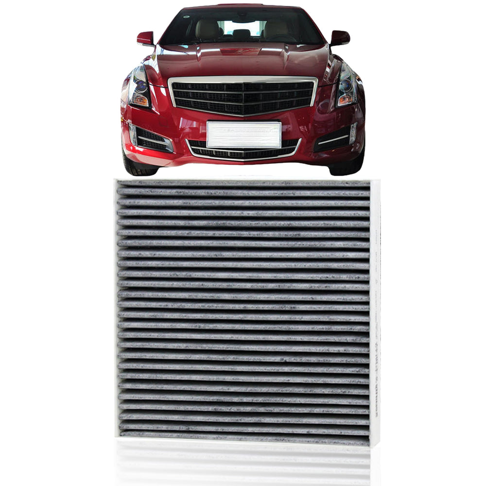 KisFace CF11966 activated charcoal layer for cleaner cabin air and odor reduction