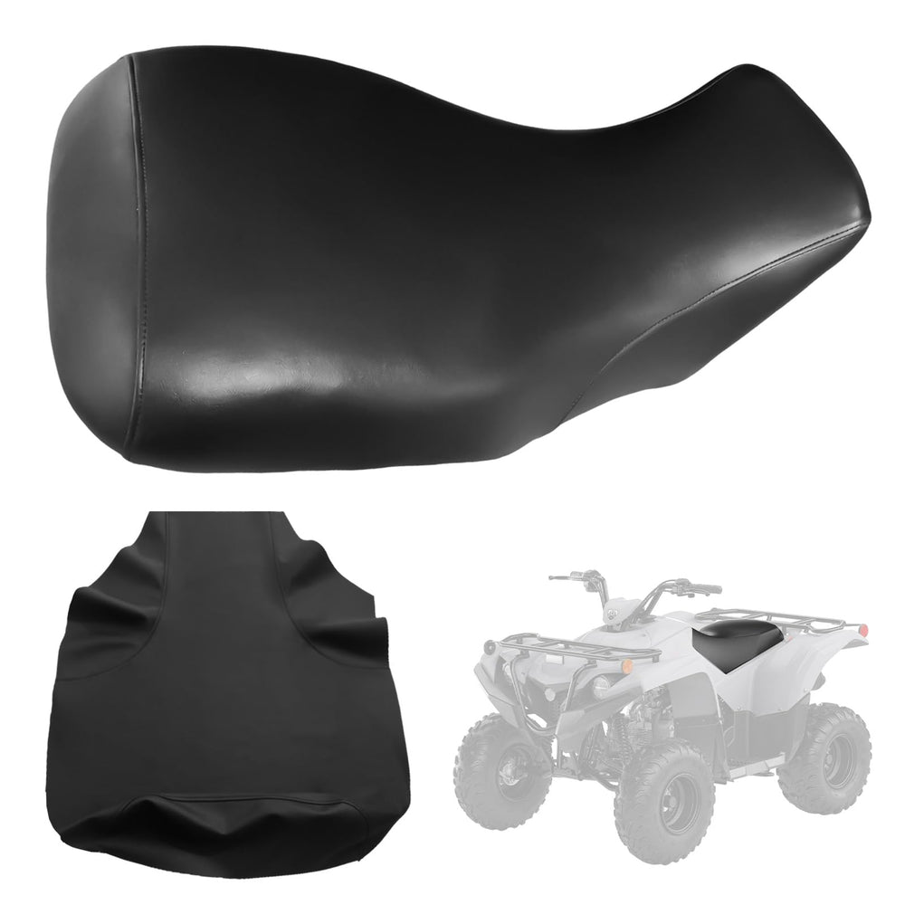 Kistrba ATV seat cover replacement for Big Bear 400 front view showing a seamless fit