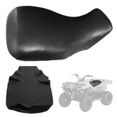 Kistrba ATV seat cover replacement for Big Bear 400 front view showing a seamless fit