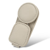 KIWEN car visor holder dual storage for two glasses, ideal for daily commutes.