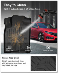 Kiwi Master Civic floor mats lifetime warranty offers lasting assurance