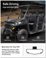 Kiwi Master high-definition glass improves visibility on challenging terrain.