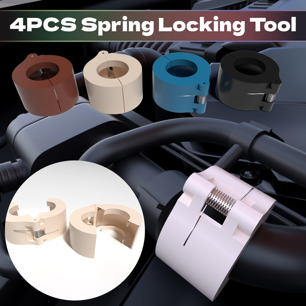 Includes fuel filter disconnect scissor tool for safe removal of filters.