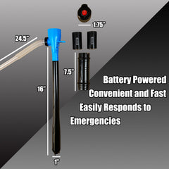 KJE compact design makes it easy to carry for camping and emergencies.