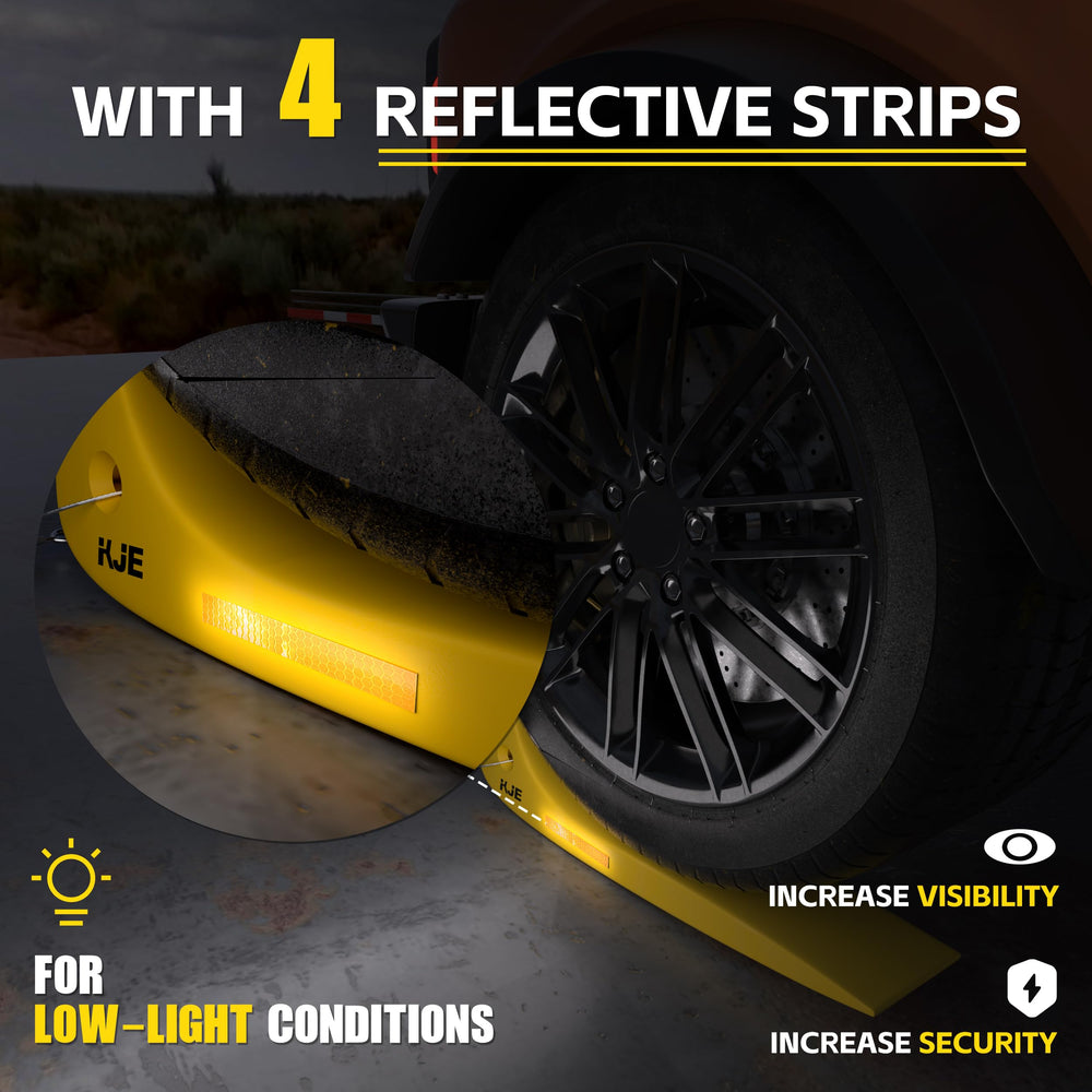 KJE Tire Skates lightweight and compact for easy transport in service trucks.