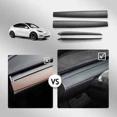 KKTR-CAR front door inner armrest panel in carbon finish enhances interior style.