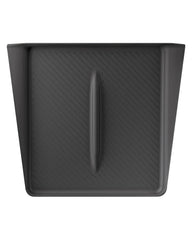 KKTR-CAR in-car usage shows a tidy center console and ready charging