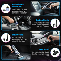 Klaasen vacuum inflator and blower for quick inflations and drying