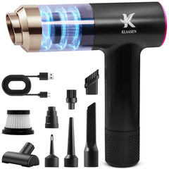 Klaasen portable mini vacuum ultralight design for effortless cleaning