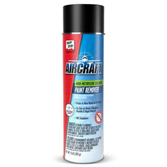 KLEAN-STRIP aircraft paint remover aerosol can for fast coating removal on metal.