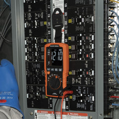 Klein Tools MM450 includes carrying case and accessories for ready testing.
