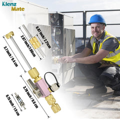 Compatible with HVAC and refrigeration systems for versatile maintenance.