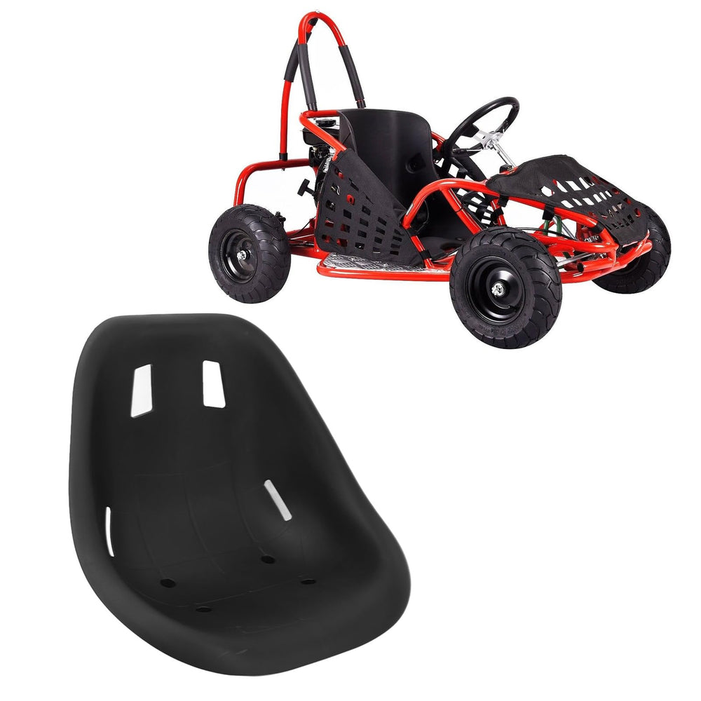 KLLJRFW go kart seat saddle support reduces strain during driving