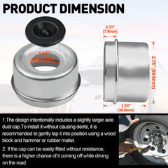 Klmnduo EZ Lube compatible dust cap boosts ease of maintenance