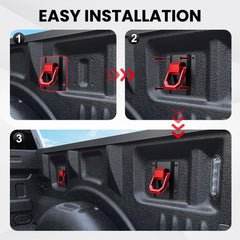 Easy installation using factory mounting holes, no special tools required.