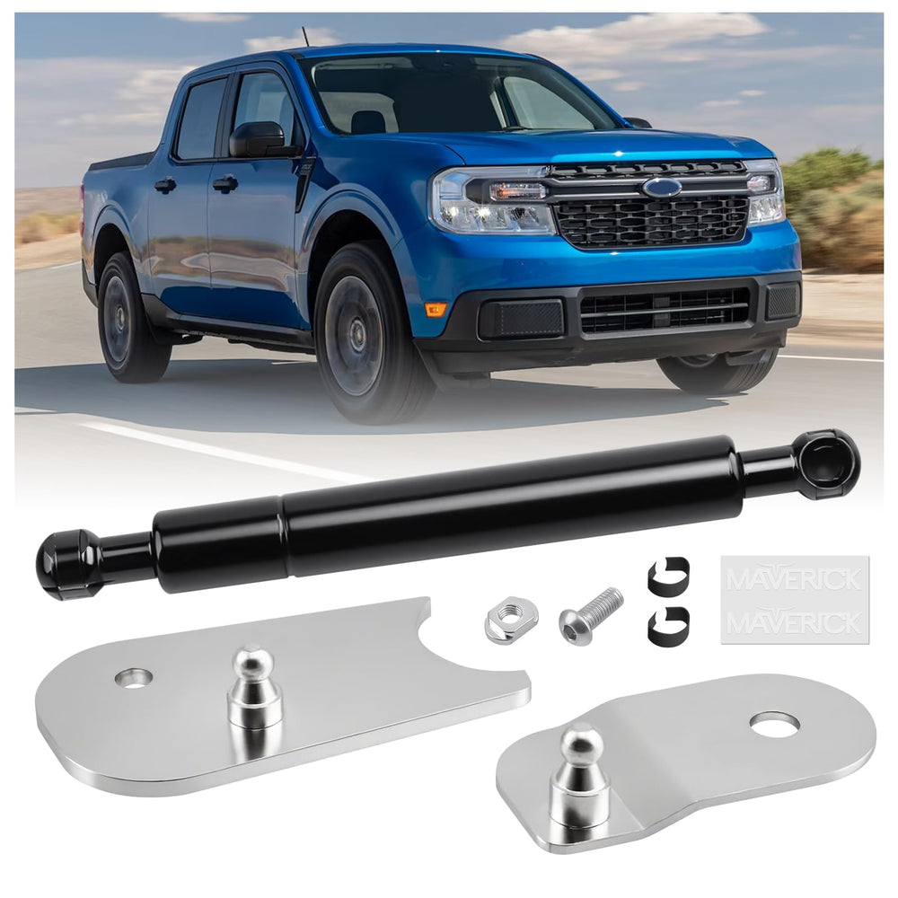 Klutchtech Maverick tailgate gas rod enabling smooth opening