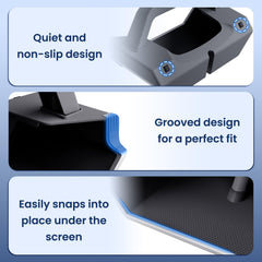 Klutchtech Model 3 Highland center console tray neatly stores small items.