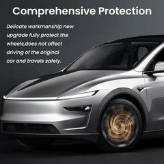 Klutchtech Juniper-compatible wheel covers refresh your Model Y look.