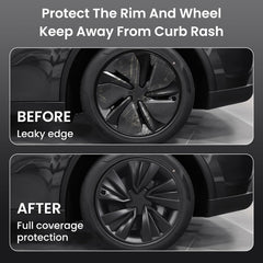 Klutchtech installation of wheel covers snaps into place in minutes.